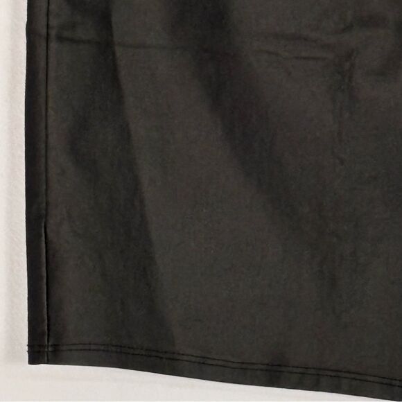 Shop17 | Women’s Faux Leather Black Mini Skirt With Side Zipper Size S - Picture 5 of 12